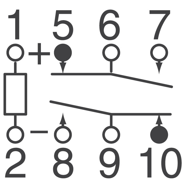 SP2-DC24V Panasonic Electric Works  Leistungsrelais über 2 Ampere